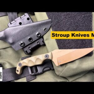 Stroup Knives Mini 1 EDC Fixed Blade Knife
