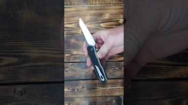 7.8in Folding Pocket Knife with D2 Steel Blade, G10 Handle, Ball Bearing Pivot, Stonewashed edc