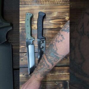 Full Tang Outdoor Knife – 440C Stainless Steel Blade, 6mm Thick, 14.8in Overall