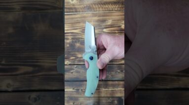 Eafengrow EF932 Pocket Knife G10 Handle D2 Steel Blade Knife with Ball Bearing Safe Open Flipper