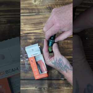 ACEBEAM K1 Rechargeable EDC AA Flashlight with Green Beam, UV and White LED Combo, 1000 High Lumen