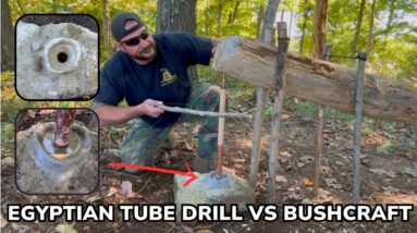 Core Like an Egyptian Using a Copper Bushcraft Tube Drill
