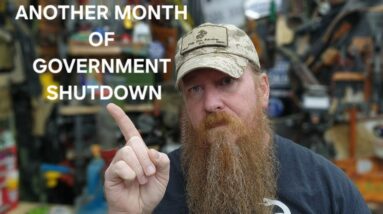IT'S BAD - ANOTHER MONTH OF GOVERNMENT SHUTDOWN
