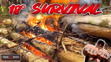 18° Survival Challenge: 24 Hours With Only a Bandana Kit