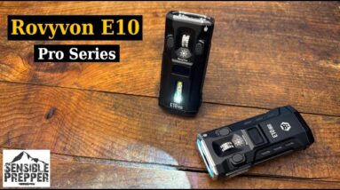 Rovyvon E10 Pro Series Flashlight Review