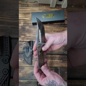 lundgren Persian Fixed Blade Knife - 4.13" Blade Sleipner Steel Tactical  https://amzn.to/4qE0XO2