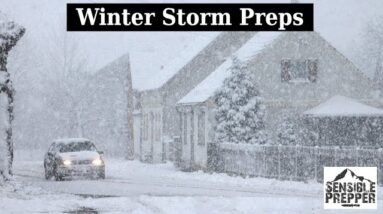 Winter Storm Prep Tips