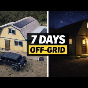 7 Days Off-Grid: Can Solar & Batteries Run a House? | Anker Solix E10