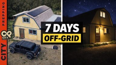 7 Days Off-Grid: Can Solar & Batteries Run a House? | Anker Solix E10