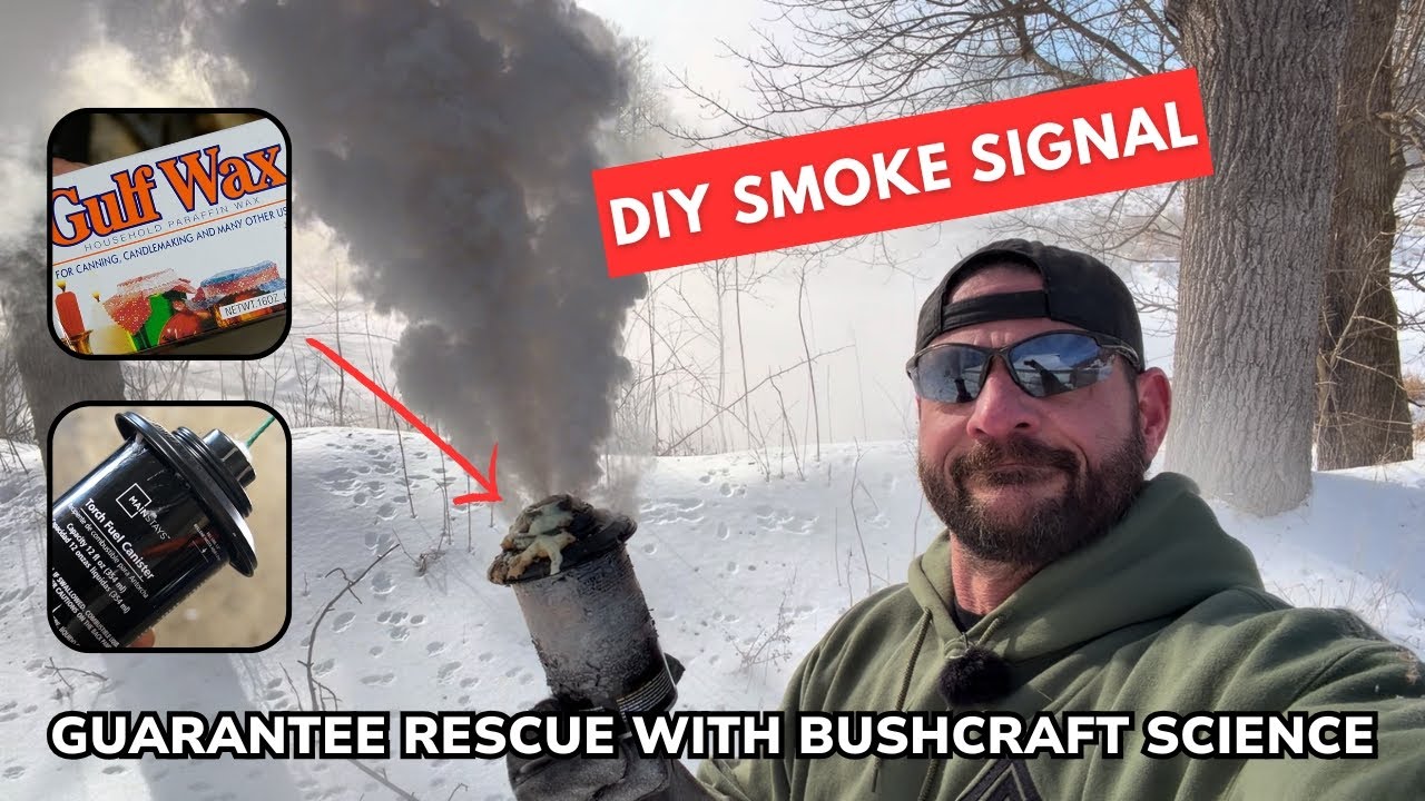 Using Smoke Signals Level Up Your Survivability Like A Boss With A DIY Smoke Signal