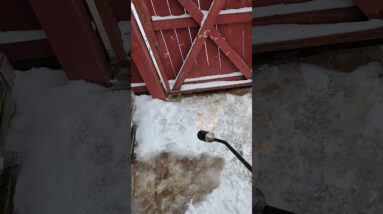 WHY WON'T THE SNOW MELT?