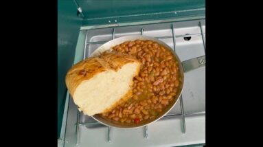 DIY Hickory SPAM and Baked Beans