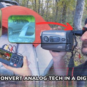 How I Filmed with a 1995 Camcorder and Put a Vintage VHS-C Tape on YouTube