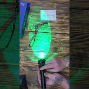 Brinyte T28 LED Zoomable, 3 Color Rechargeable Predator Flashlight  IP66 - https://amzn.to/3QbX9a5