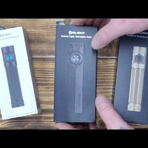 Baton 4 Pro, Baton Ultra, and Finally ArkPro Ultra in a Olight Show and Tell