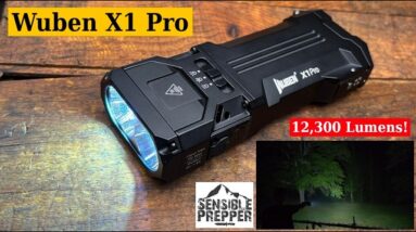 Wuben X1 Pro :12,300 Lumens of Light with Cooling Fans!