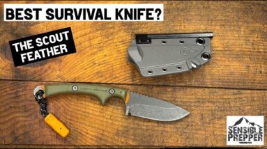 Best Survival Knife? The Scout Feather!