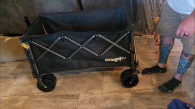BougeRV Electric Foldable Utility Camping Wagon