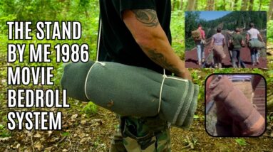 How To Carry Your Bedroll Like the Boys from Stand by Me 1986