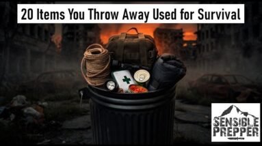 One Man's Trash...20 Vital Survival Items that We Throw Away.