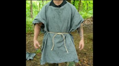 DIY John Rambo Tunic Using a Canvas Tarp