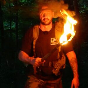 How To Make a Survival Torch From The Landscape