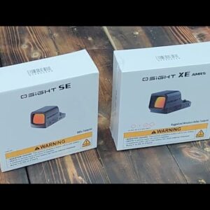 Osight SE and XE Red dot Optics