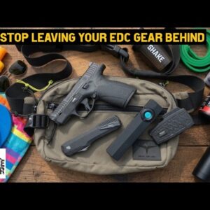Stop Leaving Your EDC Behind! : 4 Gym & Beach Carry Setups