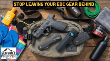 Stop Leaving Your EDC Behind! : 4 Gym & Beach Carry Setups