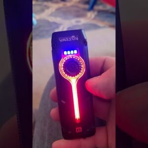 part 2 WARSUN Rechargeable EDC Flashlight, 7 RGB Modes, UV Black Light, Magnetic Base & Clip IPX4+