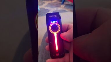 part 2 WARSUN Rechargeable EDC Flashlight, 7 RGB Modes, UV Black Light, Magnetic Base & Clip IPX4+
