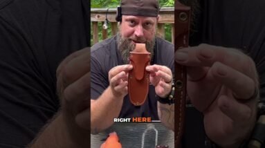 Check out this weird sheath!🗡️Pocket, Neck, or Cross Draw!