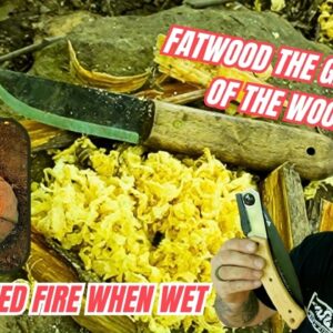 Guarantee Your Next Fire with Fatwood the King of Natural Fuels