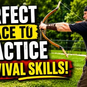 I Found the PERFECT Place to Practice Survival Skills
