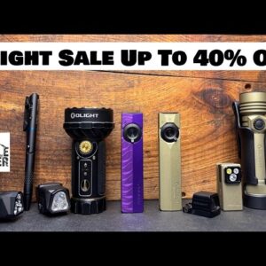 Olight Back To School Sale Up to 40% Off July 13-17th