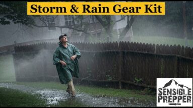 Storm and Rain Gear Kit For SHTF : Staying Dry