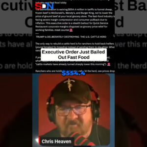 💰Beef Tariff Waiver Is a Stealth BAILOUT