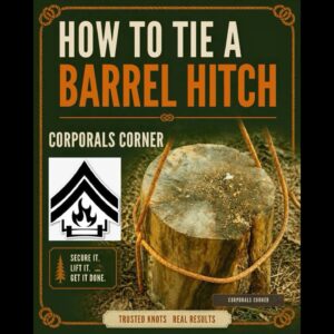 How To Tie a Barrel Hitch