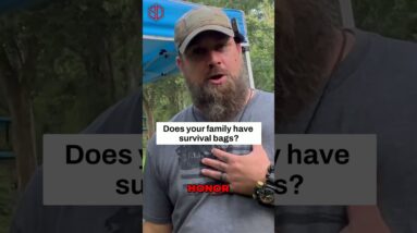 Maintain Your Survival Bag - Especially if it's for your wife!