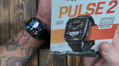 KOSPET PULSE 2 SMARTWATCH 170+ SPORT MODES for outdoors or indoor activities