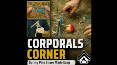 DIY Simple Spring Pole Snare