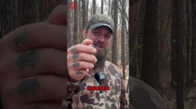 For Ease of Use, Skip the Ferro Rod, Carry a Lighter!
