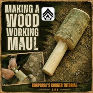 How To Make a Bushcraft Maul