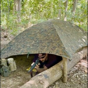 How To Make a Poachers Camp in The Woods