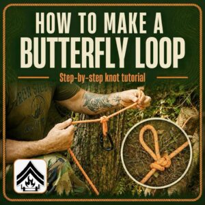 How to Tie a Mid-Line Alpine Butterfly Loop
