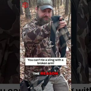 Survival Hack🤕Improvise a Sling with Your Shemagh NOW!