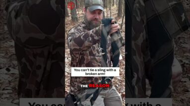 Survival Hack🤕Improvise a Sling with Your Shemagh NOW!
