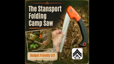 The $12 Stansport Folding Camp Saw, Don't Break the Bank
