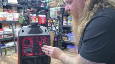 PowerSmart 3800W Gas/Propane Dual Fuel Inverter Generator w/ CO Alert $429 Winter Ready!