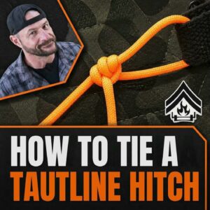 How To Tie a Taut-Line Hitch #corporalscorner #tautlinehitch #knots #camping